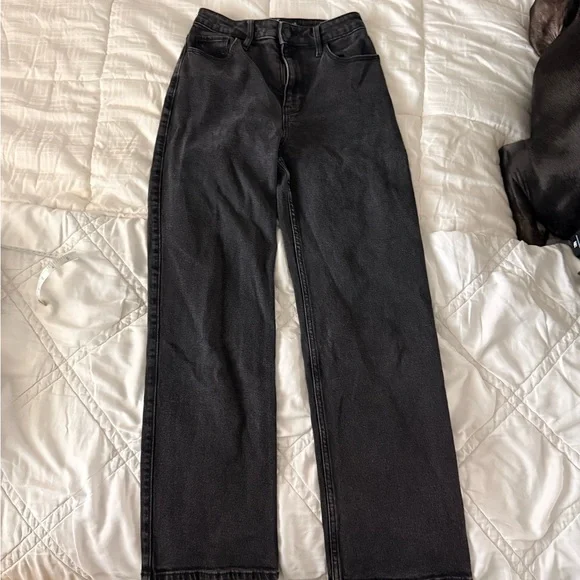 Hollister Women's High Rise Black Jeans - Picture 1 of 4